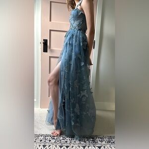 Butterfly prom dress